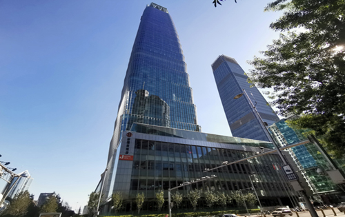 北京国贸大厦外立面