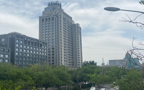 首钢国际大厦侧立面
