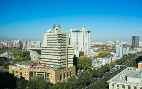 京师大厦俯瞰图
