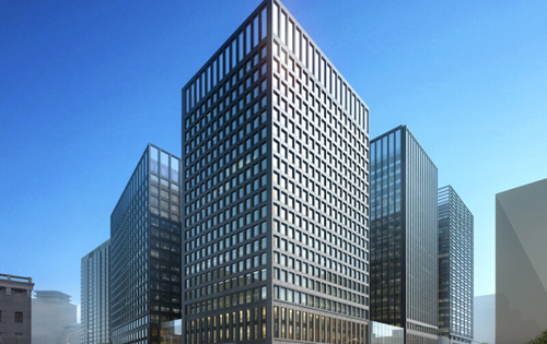 金融街月坛中心外立面 