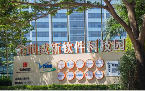 金地威新软件科技园入口