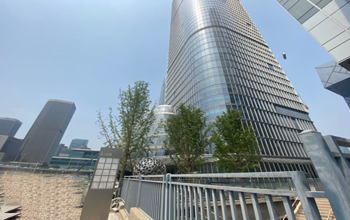 阳光金融中心外立面