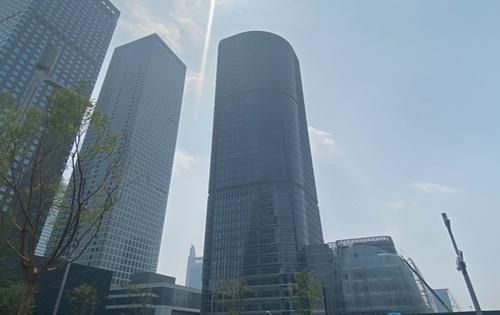阳光金融中心鸟瞰图