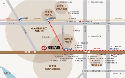 中海大厦地图
