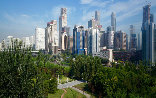 万利中心外立面