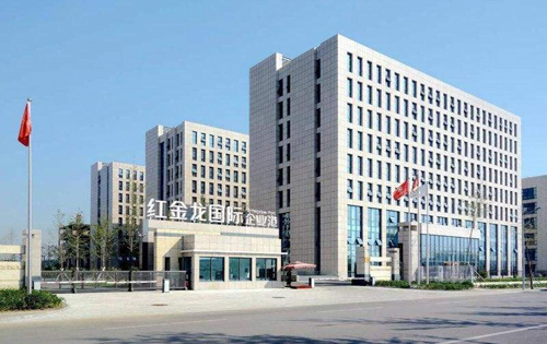 红金龙国际企业港外立面