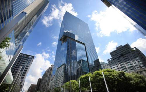 三星大厦尽揽都市繁华景色;聚焦世界500强