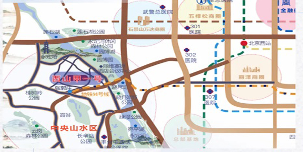 望京生命科学创新园地图