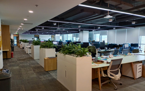 欧美汇大厦办公区域
