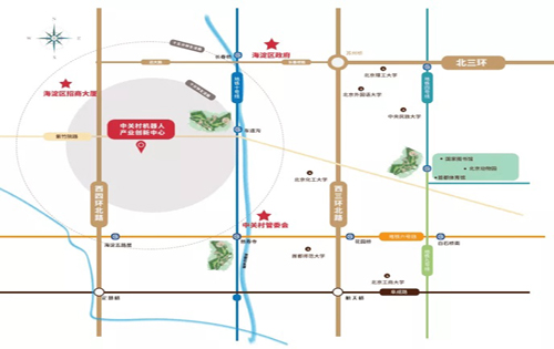 中关村机器人产业创新中心地图