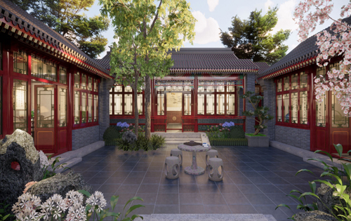东四四合院