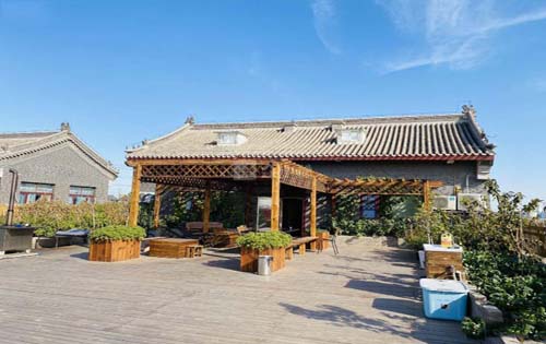 御河大厦休闲区