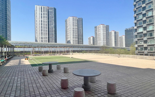 金苑大厦休闲区
