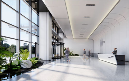 苹果园枢纽时代大堂